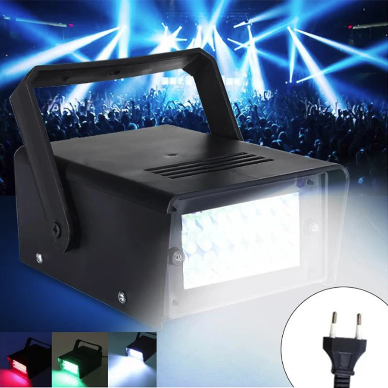 24 LED Christmas Decor Clubs Outdoor Landscape Wedding Disco Flash Light DJ Strobe Light Stage Lighting Mini Luminous Fantastic