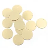 20Pcs Raw Brass Round Circle Engraving 15mm 20mm 25mm Charms Pendant For DIY Earring Necklace Jewelry Findings Making ► Photo 2/6