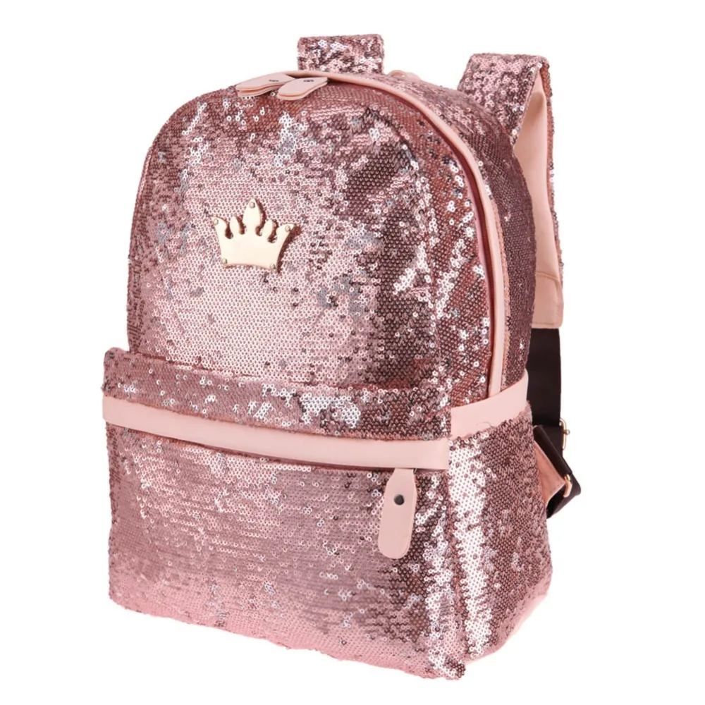 Рюкзак с блестящими блестками для женщин, сумка для путешествий, маленькая сумка для отдыха, трендовые школьные сумки для девочек-подростков, Bolsa Feminina