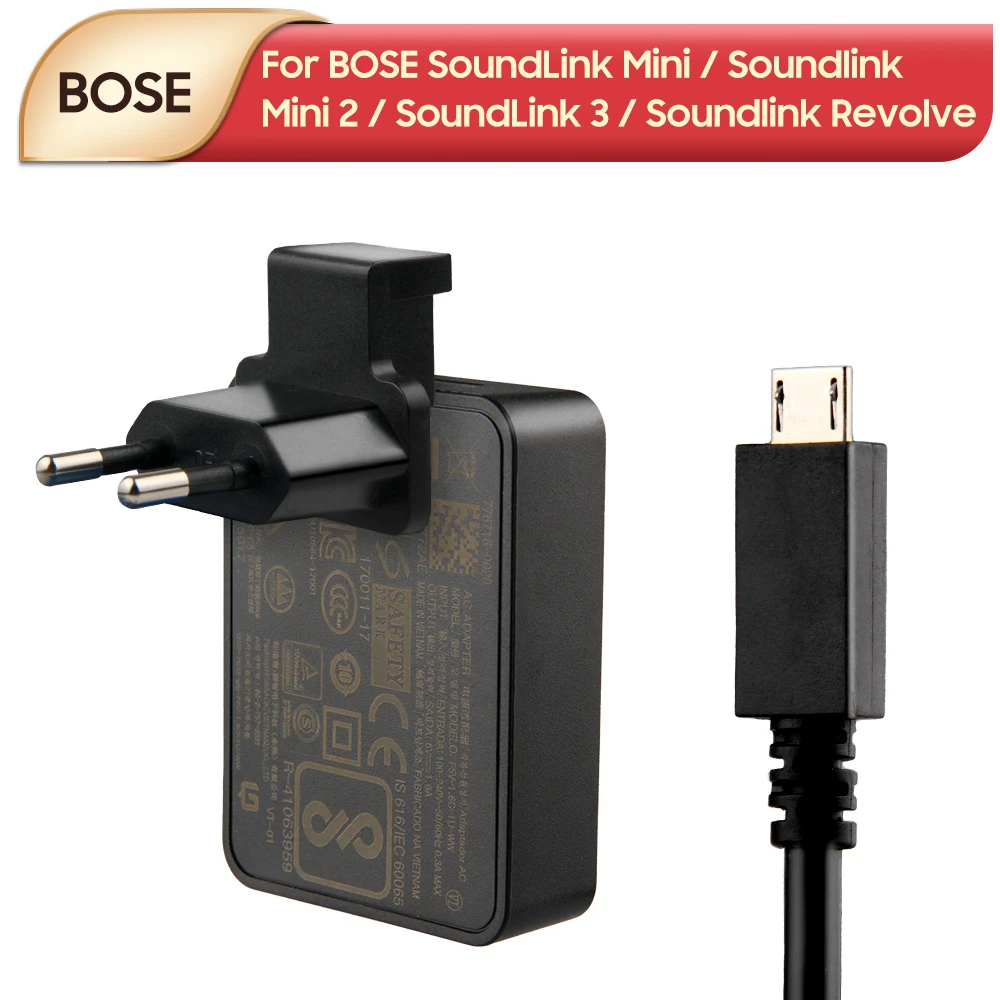 Original Power Adapter Charger For Bose Soundlink Mini 2 3 Soundlink Revolve + Bluetooth
