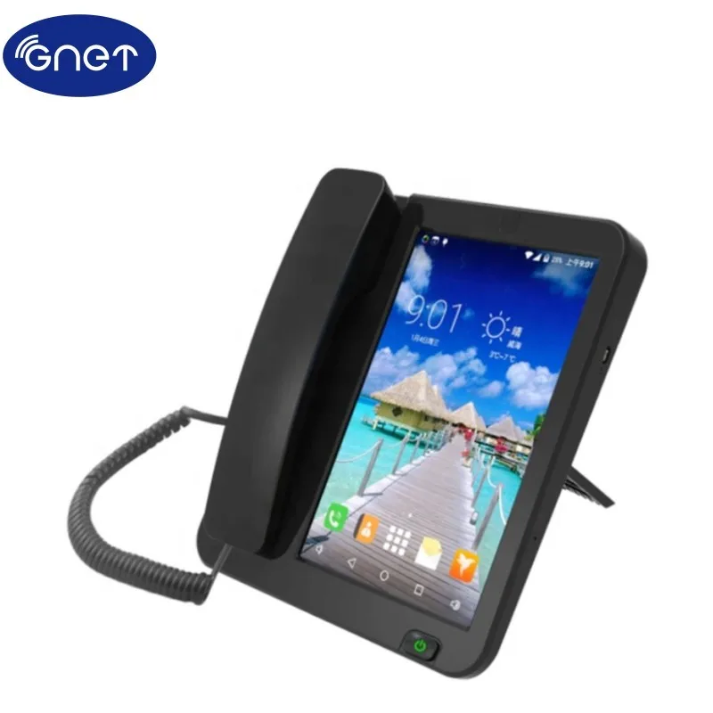 4G LTE wireless phone smart desktop office phone with SIM card cordless phone