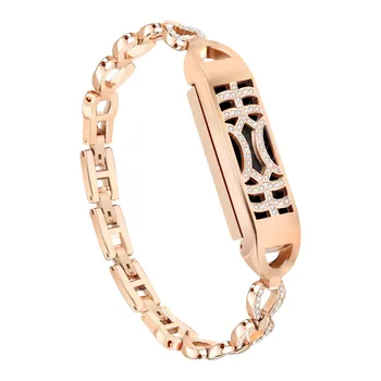 

Adjustable Metal Magnetic Adsorption Switch Design Wristband Bracelet Band Para Fitbit Flex 2 Accesorios De Reloj De Las Mujeres