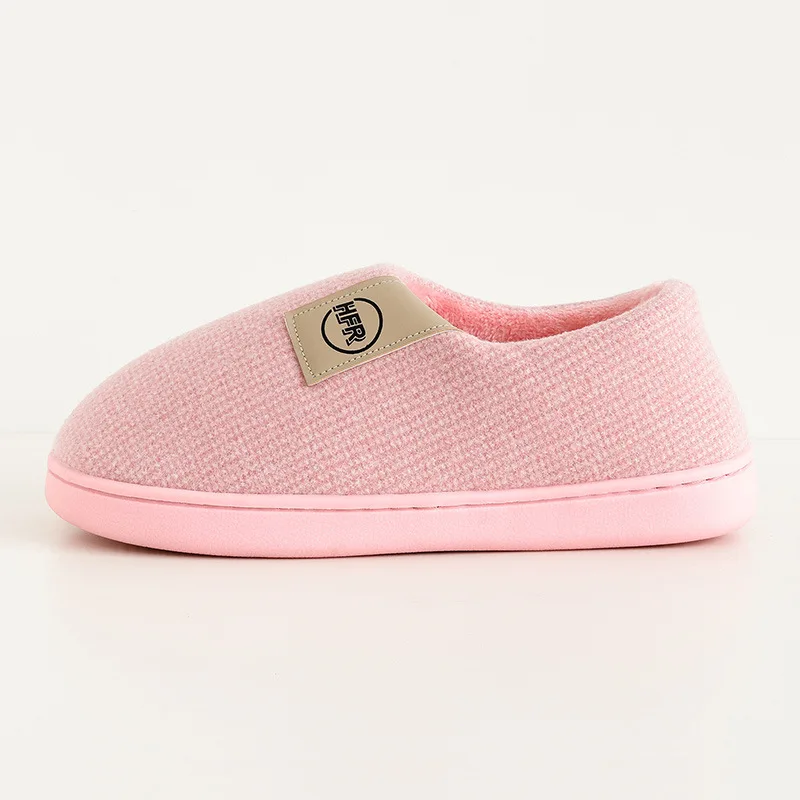 Winter Warm Shoes Woman Men Indoor Slippers Soft Plush Lovers Home Floor Slipper Anti-slip Ladies Bedroom Slides SH08212
