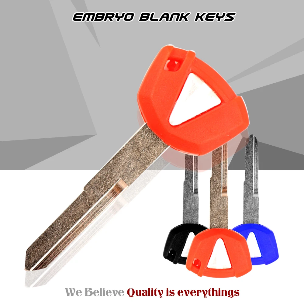 For Kawasaki ZX6R ZX-6R ZX9R ZX-9R ZX10R ZX-10R ZXR250 ZXR400 ZZR400 ZZR600 Motorcycle Blank Key Uncut Blade