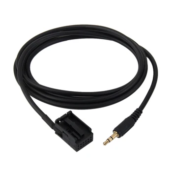 

Car 3.5mm AUX Audio Adapter Cable For FORD Focus MK2 C-Max S-Max Tourneo