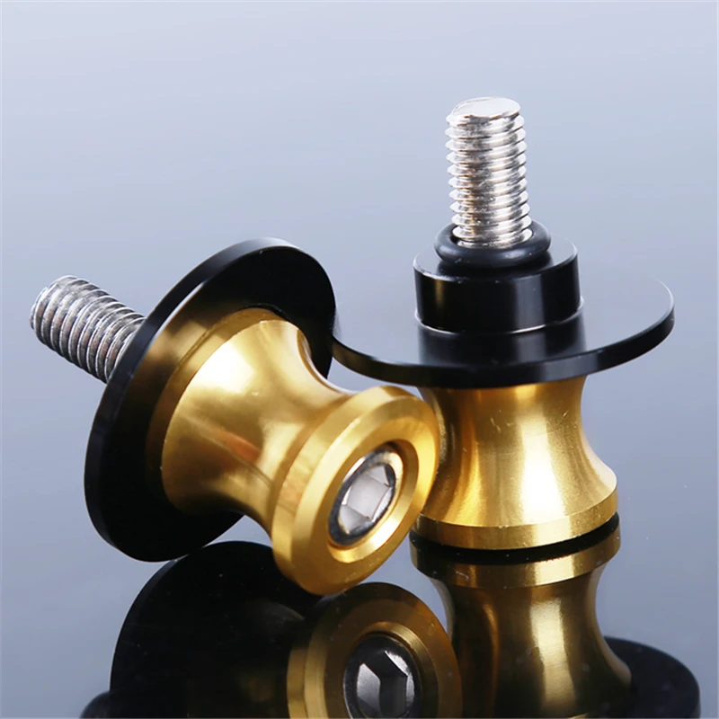 2 Pcs 8mm High Quality Aluminum Alloy Motorcycle Oscillating Arm Slider Coils Sliders Screw | Автомобили и мотоциклы