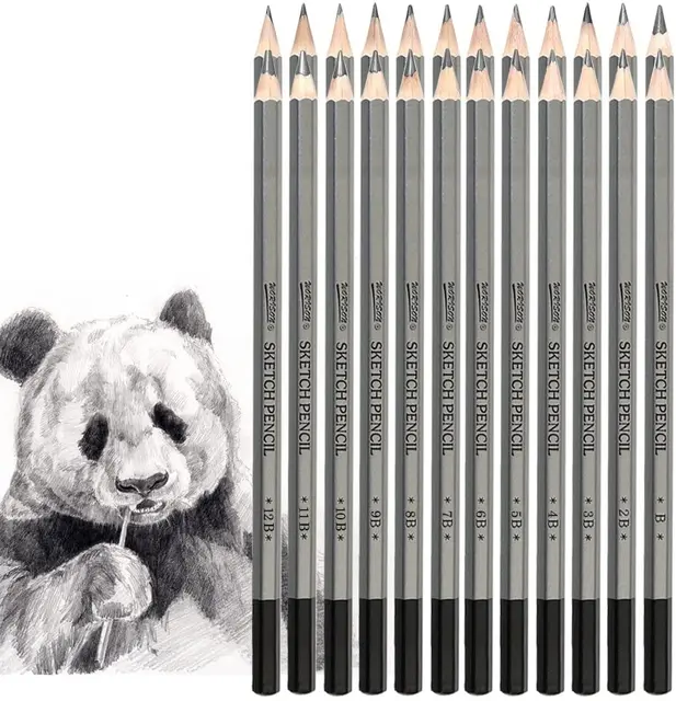 Banral 98PCS Drawing Sketching Pencils Set, Professional Art