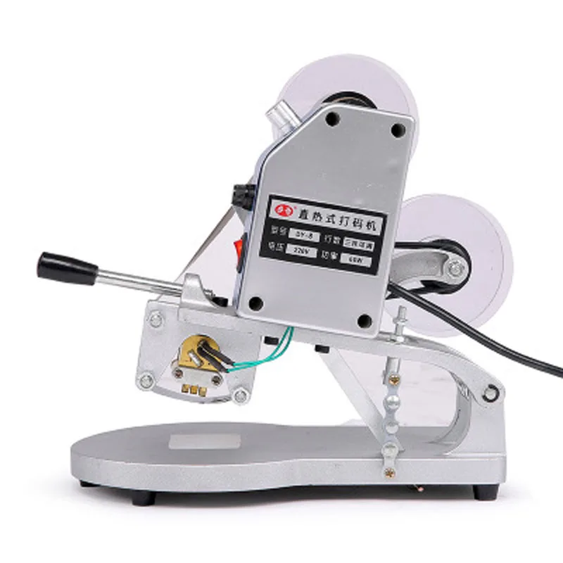 Hot 1 Pc Manual Hot Foil Stamp Date Coder Label Printer Dy8 Ribbon Coding Machine 2v Www Chokseychem Com