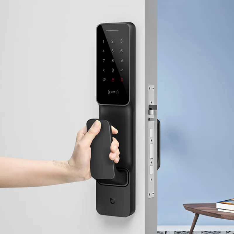Умный дверной замок Xiaomi Mijia Push-Pull, отпечаток пальца, Passpord, NFC, Bluetooth, разблокировка, приложение, управление, Интеллектуальная связь, умный дом Ai