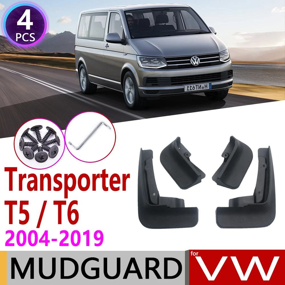 Брызговики для Volkswagen VW Transporter T5 T6 Caravelle Multivan 2004 ~ 2019 брызговик от брызг аксессуары