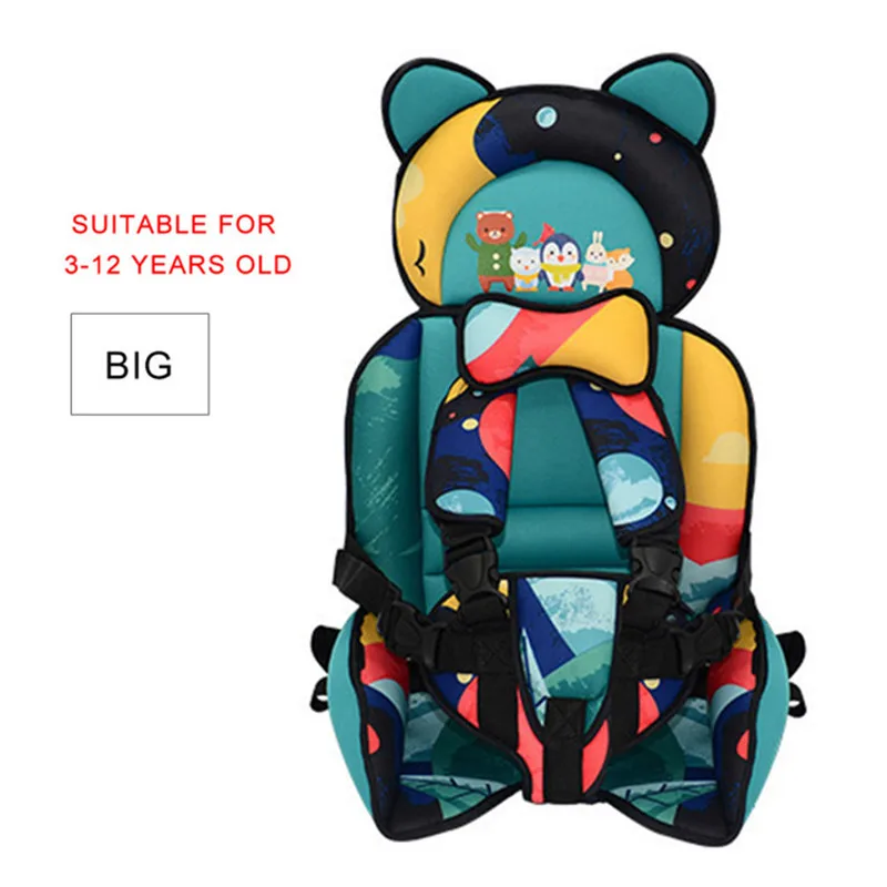 12 Years Old Child Seat Baby Seat Portable Protect Children Sitting Chair Adjustable Kids Seats Collapsible Stroller Seat