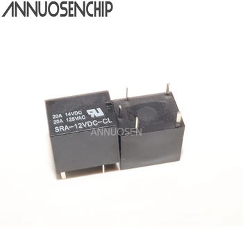 

5Pcs 5V 12V 24V 20A DC Power Relay SRA-05VDC-CL SRA-12VDC-CL SRA-24VDC-CL 5Pin PCB Type In stock Black Automobile relay