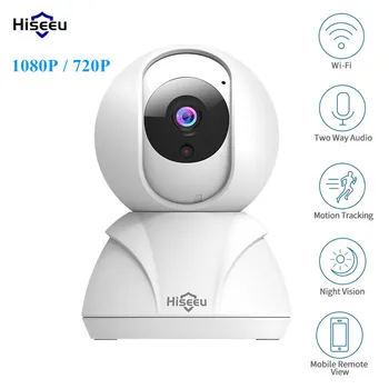 

Hiseeu FH3 1080P / 720P Smart IP Camera WIFI Automatic Tracking Two-way Audio Night Version Home Security Camera Baby Monitor