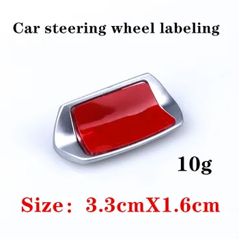 

5X 3D Metal Sticker for VW Golf 7 R Rline Car Steering Wheel Sticker Auto Tuning Accessories