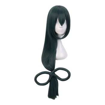 

Cosplay Costume Wig Boku no Hero Academia Frog Blowing Plum Rain Synthetic Hair Perucas Hair Cosplay Wigs Costume props