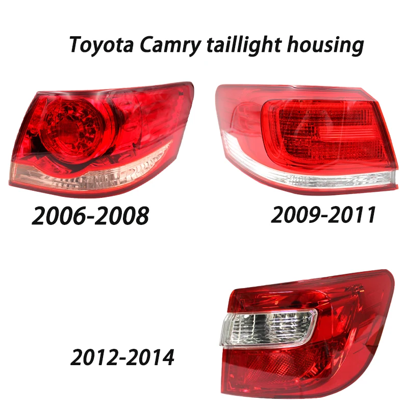 

Taillight for Toyota Camry 2006-2014 Car Accessories,Brake Reversing Light Cover Turn Signal Housing
