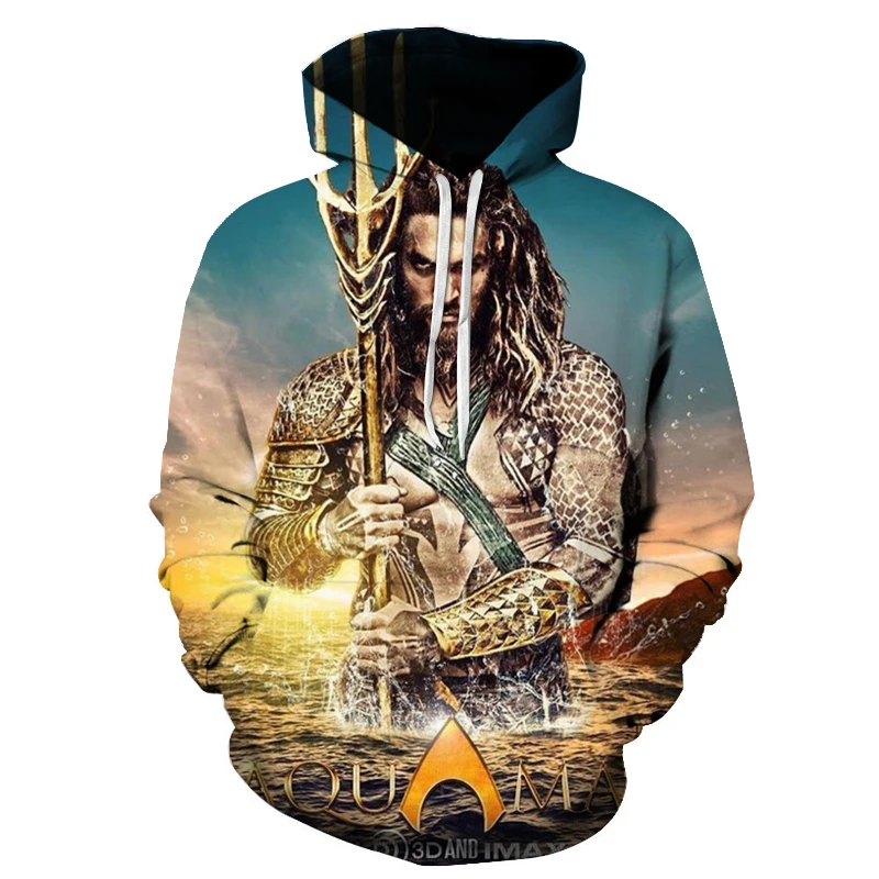 Brand Men Hoodie Superhero 3D Digital Print Sweatshirt Superman Print Pullover menwomen Casual Long Sleeve Pocket Cap Sportswear