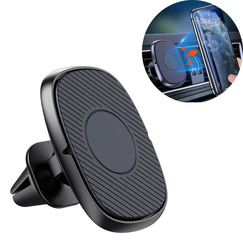 UIGO Universal Magnetic Car Phone Holder Stand in For iPhone 11 Samsung GPS Magnet Air Vent Mount Cell Mobile | Мобильные телефоны