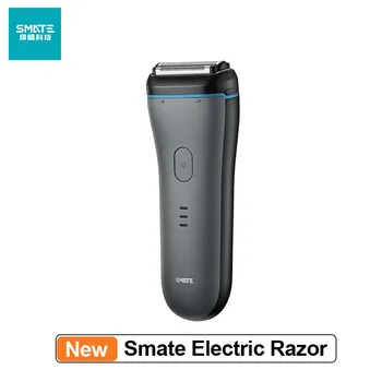 

Smate Electric Razor Reciprocating 3 Blade Electric Shaver USB Chargeable Washable Smart Shaver Machine Potable Razor