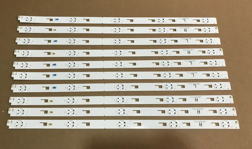 100% New 10pcs/Kit LED strips for SONY TV XBR 55X810C LSY550FN02 00 SVY550AG6 Rev00 5LED L 150223 R | Освещение