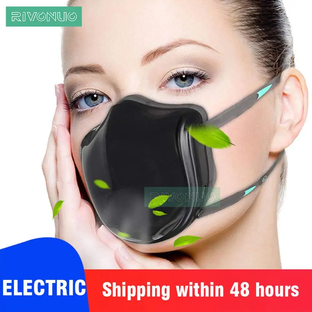 

New Generation Automatic Supplied Electric Powered Air Purifying KN95 Mask Half Face Painting Respirator with Hepa Filter