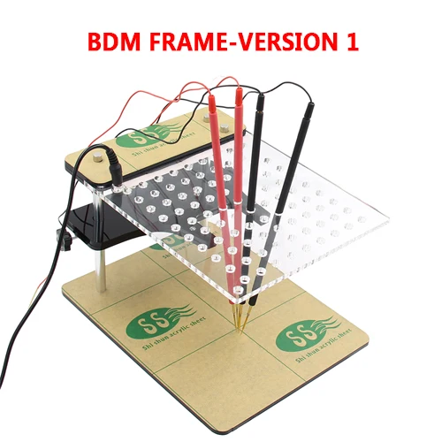 BDM стенд программатора для Fgtech/bdm100/K-tag/kess v2 ECU чип тюнинг инструмент с 4 медный элемент ручки bdm Aapters ecu программист - Цвет: Version1