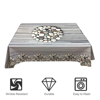 

Hot 4 Style Tabletop Decorative Microfiber Tablecloth Dust-Proof Thick Rectangular Wedding Dining Table Cover Tea Table Cloth