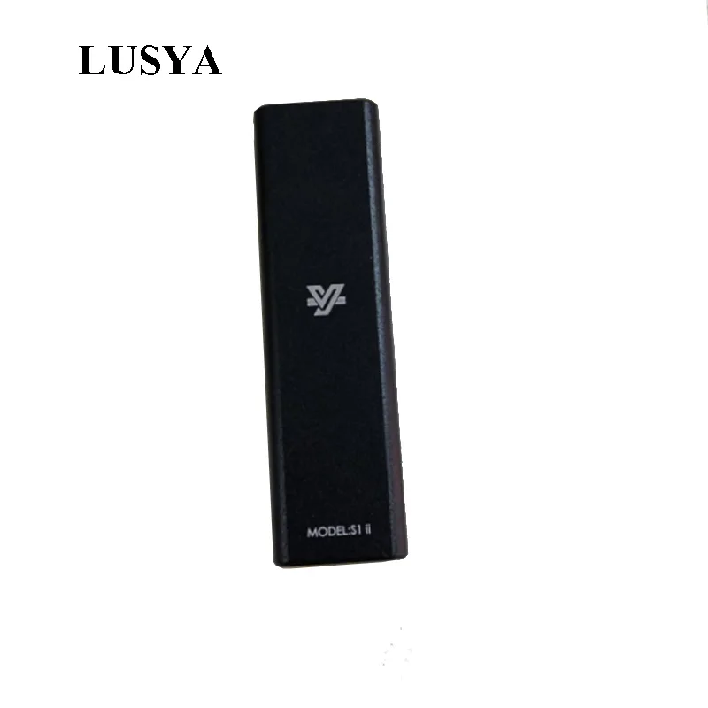 Get  Lusya HIFI AK4430 portable headphone decoding 24bit192K SA9123 USB headphone amplifier 32ohm 80mw s