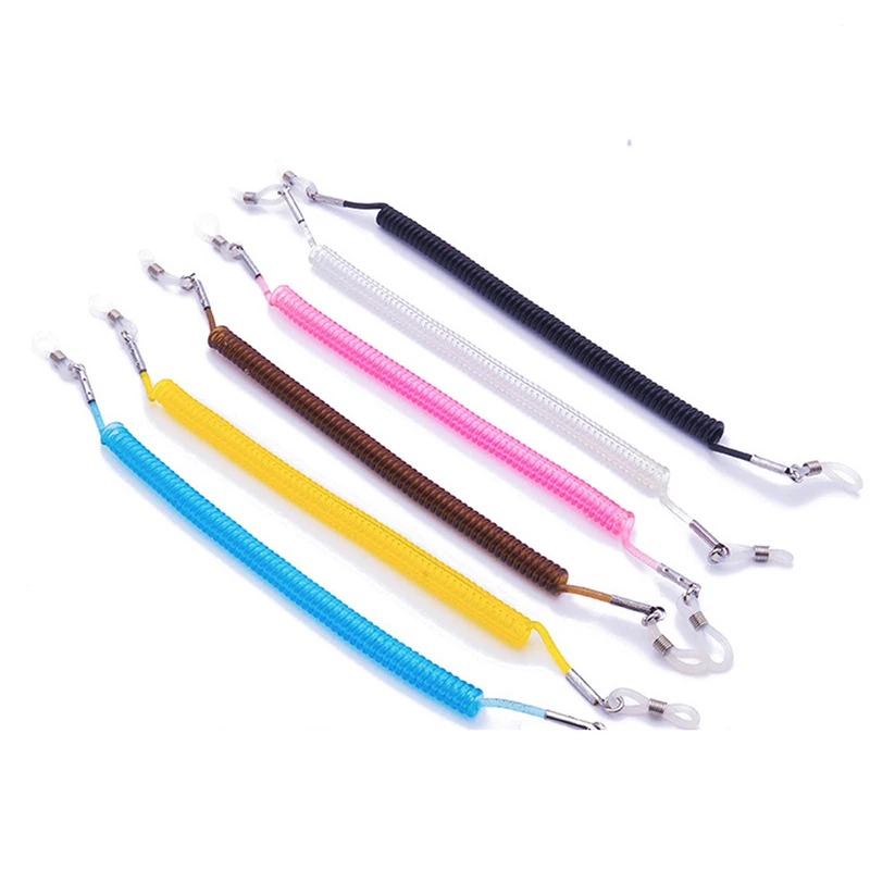 

Children Outdoor Sports Glasses Rope Non-slip Lanyard Soft Elastic Anti-slip Silicone Sunglasses Chain Holder String Ropes