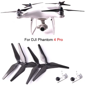 

BRDRC 4pcs/set 9450s Carbon Fiber Propeller CW/CCW 3-Blade Prop Propellers For DJI Phantom 4 Pro/Adv Drone