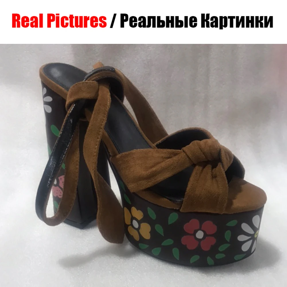 DORATASIA/Новинка; большие размеры 34-43; женские босоножки на платформе и высоком каблуке; женские вечерние роскошные летние босоножки для подиума;
