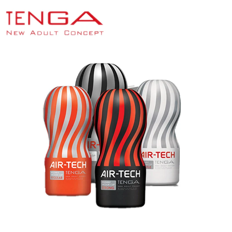 Оригинальная японская мягкая силиконовая вагина TENGA Air-tech реалистичная киска