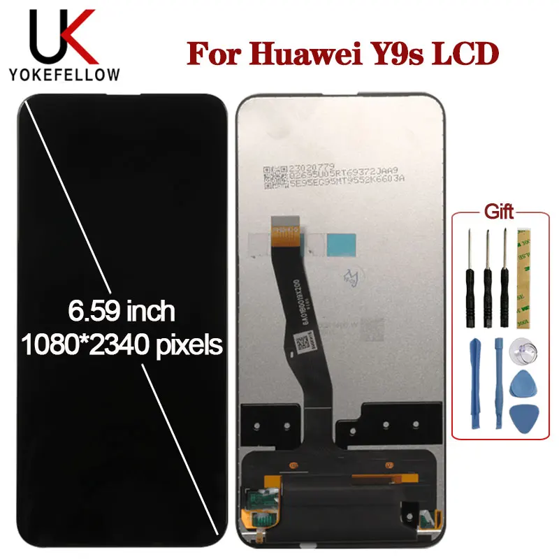 ЖК дисплей для 6 59 &quotHuawei Y9s STK AL00 TL00 экран + сенсорная панель дигитайзер Huawei