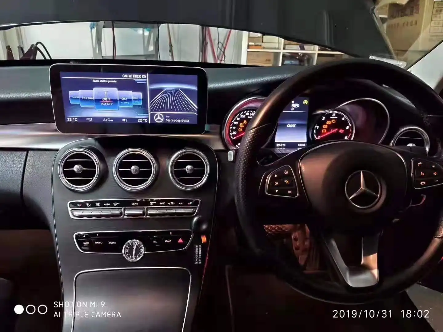 4G LTE 4G+ 64G Android 9,0 автомобильный мультимедийный плеер радио gps Navi для Mercedes C Class W204 C180 C200 C220 C230 правый руль