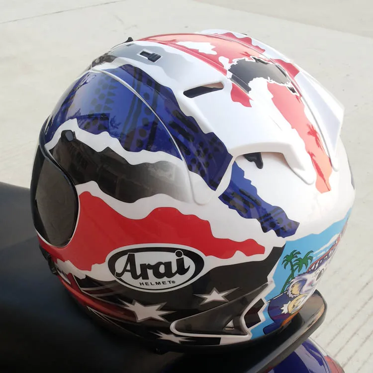 Мотоциклетный шлем полное лицо ARAI шлем мотоциклетный полный шлем ECE22 шлем безопасный корабль