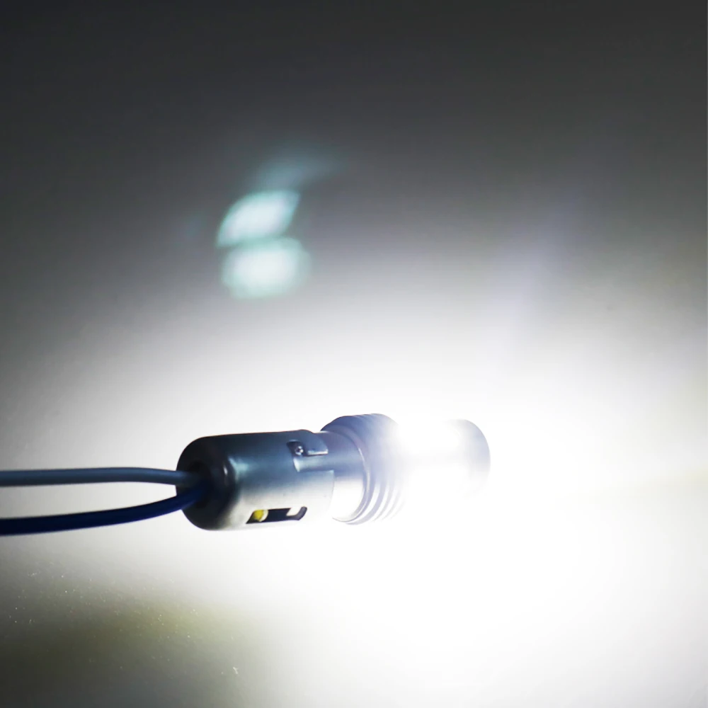 2PCS/Lot H7 H11 H16 P13W PSX26W PSX24W 2504 Canbus LED Car Bulb 2600Lm 3030 27smd Reverse DRL Light White