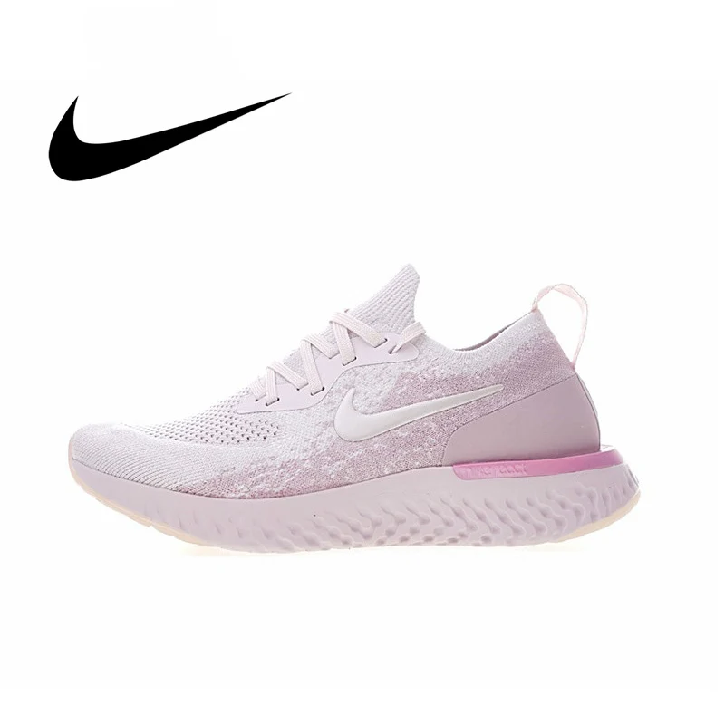 

Original NIKE EPIC REACT FLYKNIT Women's Running Shoes Breathable Outdoor Athletic Designer Footwear Jogging Sneakers AQ0070-600
