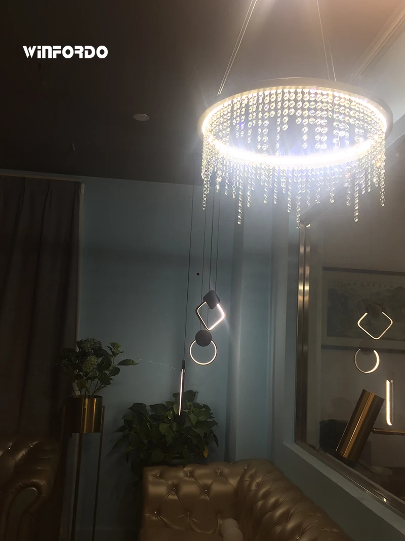 black led chandelier 4