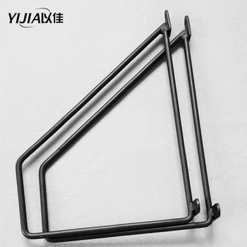 

Shelf support bearing reset rack drag partition support bracket wrought iron wall triangle bracket