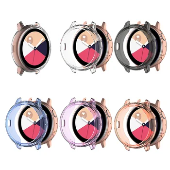 

5PCS/Set TPU Protective Case for Samsung Galaxy Watch Active 2 R830 40mm R820 44mm