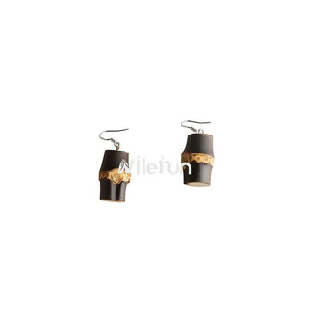 

purpurea root earrings bamboo rattan bamboo grass earrings earrings adorn ancientry palace wind joker character