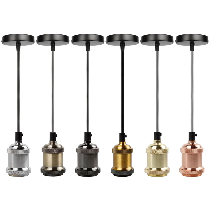E27 Pendant Light Vintage Lamp Retro Industrial Simple Hanging Lights Restaurant Fixtures | Освещение