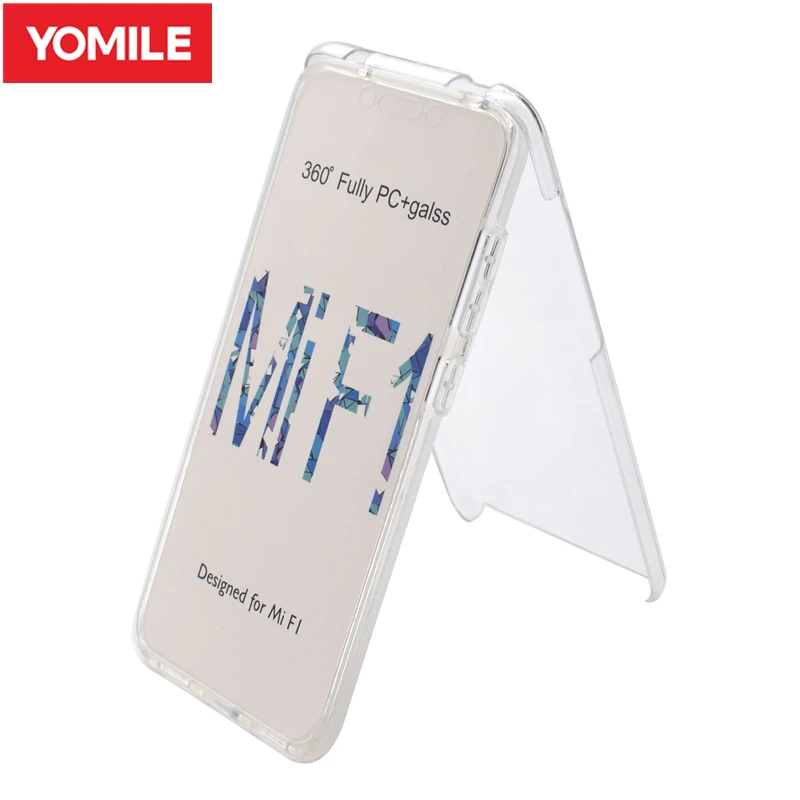 Двойной защитный чехол YOMILE 360 для Xiaomi Mi 5X 6X 8 8SE Lite F1 Mix2s 9 9se Note 10 Pro CC9 CC9E A1 A2
