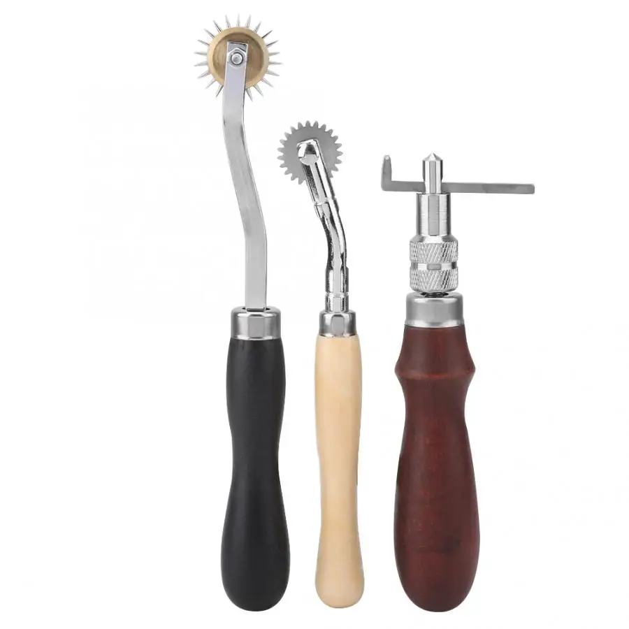 1 Set DIY Leather Craft Hand Tools Kit for Leathercraft Tool Sets for Clothing
