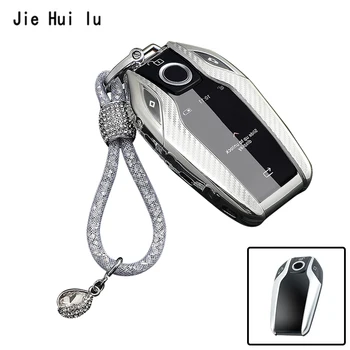 

TPU Car Fully Key Case Cover Fully Key Shell Remote Key Protector for BMW 7 Series 740 6 Series GT 5 Series 530i X3 Display Key