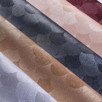 

1 Meter 135cm Width Synthetic Leather Mermaid Leather Fabric For Sofa Handbags Shoes Diy Pu Leather Textile For Furniture