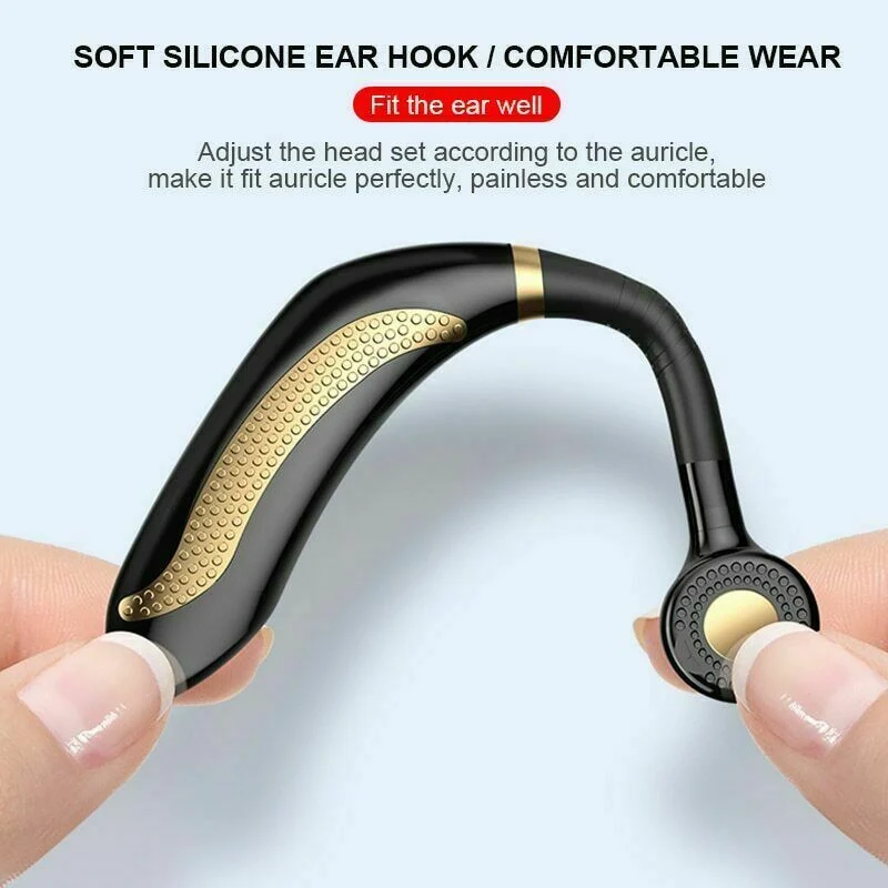 Single Ear Bluetooth 5 0 Headset Left Right Ear Waterproof Sports Earphone Headphone With Mic High quality