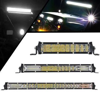 

Ultra Slim Light Bar/Work Light 60W 120W 180W Combo Spot Flood LED Bar For Trucks SUV 4X4 UAZ Off Road ATV LED Work Light 12V