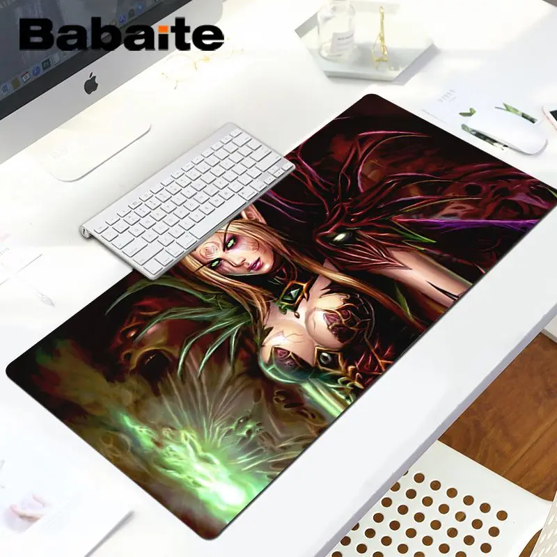 LockEdge 30X90cm Игровой коврик для мыши World of Warcraft коврик для мыши большой Противоскользящий XL клавиатура большой Настольный коврик для мыши для геймеров ноутбук резиновый коврик для ноутбука - Цвет: LockEdge 30X90cm