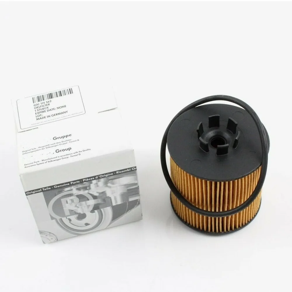 03C115562 элемент масляного фильтра для автомобиля Подходит для Audi A3 Seat Altea Ibiza Skoda Fabia VW Passat VW Golf 1,4 TSI 1,6 FSI 03C115577A